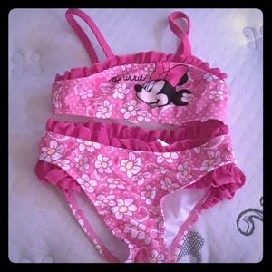 Disney Minnie Mouse 2pc swimsuit